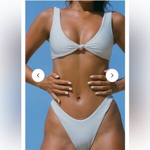 Wave Babe Bikini in Pearl